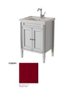 Тумба под раковину Caprigo Albion Promo 60 586х450 мм (2 двери) 33310 B013 красное вино
