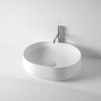 Раковина накладная Kerasan F10 560х440 мм 460530 белый матовый
