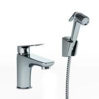 Смеситель для раковины Paini Laguna с гигиеническим душем LACR205/574 хром
