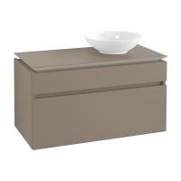 Тумба под раковину Villeroy & Boch Legato 1000х500 мм B60800VG трюфель серый