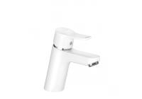 Смеситель для раковины Kludi Pure&Easy 70 370289165 белый матовый/хром