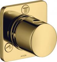 Запорный/переключающий вентиль Axor Citterio M Trio/Quattro (внешняя часть) 34920990 полированное золото