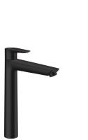 Смеситель для раковины Hansgrohe Talis E 240 ComfortZone высокий излив 71717670 чёрный матовый