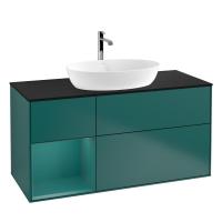 Тумба под раковину Villeroy & Boch Finion 1200х501 мм F822GSGS кедр/кедр