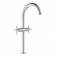 Смеситель для раковины Grohe Atrio XL-Size высокий поворотный излив, донный клапан 21 044 003