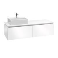Тумба под раковину Villeroy & Boch Legato 1600х500 мм B67200DH белый глянцевый