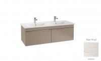 Тумба под раковину Villeroy & Boch Venticello 1253х502 мм A93901E8 белое дерево