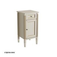 Комод Caprigo Albion Promo 877х430х420 мм правый 33360 R B002 античный белый