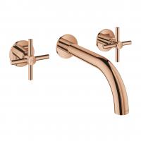 Смеситель для раковины Grohe Atrio S-Size настенный (внешняя часть) 20 164 DA3 тёплый закат