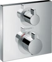 Термостат Hansgrohe Ecostat Square (внешняя часть для 2 потребителей) 15714000 хром
