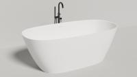 Ванна отдельностоящая Salini Sofia S-Stone 185х90 см 102529M белый матовый