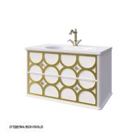 Тумба под раковину Caprigo Caprice 80 802х448 мм (2 ящика) 25112 B231/gold белый/золото
