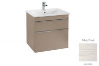 Тумба под раковину Villeroy & Boch Venticello 553х502 мм A92301E8 белое дерево