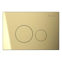 Клавиша смыва Aqueduto Circulo Novo CIR0250 шлифованное золото
