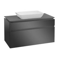 Тумба под раковину Villeroy & Boch Legato 800х500 мм B70300FP серый глянцевый