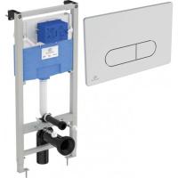 Инсталляция для унитаза Ideal Standard Prosys R027767 с пневматической панелью смыва OLEAS (R0116AA) R0309AA хром