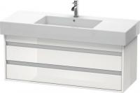 Тумба под раковину Duravit Ketho 1200х455 мм KT664202222 белый глянец