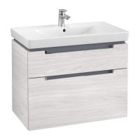 Тумба под раковину Villeroy & Boch Subway 2.0 787х449 мм A91410E8 белое дерево