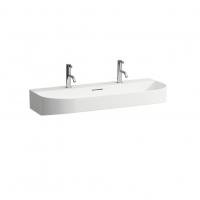 Раковина Laufen Sonar 1000x420 мм (с 2 отверстиями) 8163477571071 белый матовый