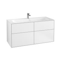 Тумба под раковину Villeroy & Boch Finion 1196х498 мм F05000MT белый матовый