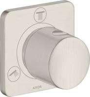 Запорный/переключающий вентиль Axor Citterio M Trio/Quattro (внешняя часть) 34920800 сталь
