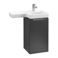 Тумба под раковину Villeroy & Boch Subway 2.0 350х335 мм R A81711PD лак чёрный матовый