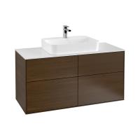 Тумба под раковину Villeroy & Boch Finion 1200х501 мм F38100GN орех