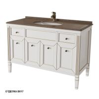 Тумба под столешницу с раковиной Caprigo Albion 120 1180х555 мм 10320 B017 белый золото