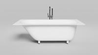 Ванна встраиваемая Salini Ornella S-Sense 170х80 см 102314G белый глянец