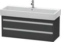 Тумба под раковину Duravit Ketho 1150х440 мм KT663904949 графит матовый