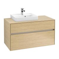 Тумба под раковину Villeroy & Boch Collaro 1000х500 мм C01400VJ северный дуб