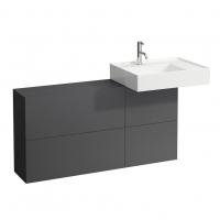 Тумба под раковину Laufen Kartell 1200х270 мм раковина справа 4082920336421 серый