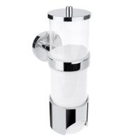 Диспенсер для косметических тампонов Bemeta Omega 146503172 хром