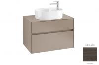 Тумба под раковину Villeroy & Boch Collaro 800х500 мм C05300FQ дуб графитовый