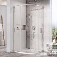 Душевой угол Ravak Blix Slim BLSCP4-90 90х90 X3BM70C00Z1 блестящий/прозрачный