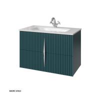 Тумба под раковину Caprigo Novara 85 818х452 мм (2 ящика) 35912 SF-013 море