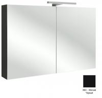 Зеркальный шкаф Jacob Delafon 1000х650х143 мм EB1365-M61 чёрный матовый