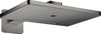 Верхний душ Axor ShowerSolutions 460 3jet с держателем softcube 35276330 полированный чёрный хром
