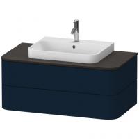Тумба под раковину для подвесной консоли Duravit Happy D.2 Plus 1000х550 мм HP496109898 тёмно-синий матовый