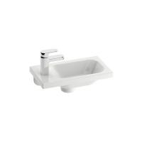 Раковина Ravak Chrome 400х220 мм отверстие слева XJGL1100000 белый