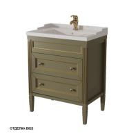 Тумба под раковину Caprigo Albion 70 686х450 мм (2 ящика) 10317 В023 олива