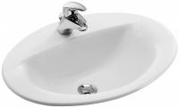 Раковина врезная Jacob Delafon Patio 560х430 мм E4155-00 белый