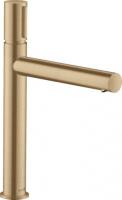Смеситель для раковины Axor Uno Select 200 ComfortZone 45013140 бронза шлифованная