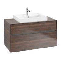 Тумба под раковину Villeroy & Boch Collaro 1000х500 мм C01900VH аризонский дуб