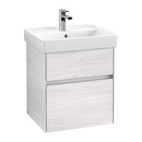 Тумба под раковину Villeroy & Boch Collaro 510х414 мм C00700E8 белое дерево
