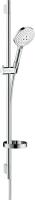 Душевой гарнитур Hansgrohe Raindance Select S 120 3jet со штангой 90 см и мыльницей 26631400 белый/хром