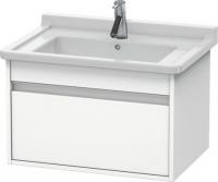 Тумба под раковину Duravit Ketho 650х455 мм KT666301818 белый матовый