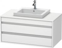 Тумба под раковину Duravit Ketho 1000х550 мм KT675501818 белый матовый