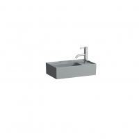 Раковина Laufen Kartell 460х280 мм правая 8153347591111 серый матовый