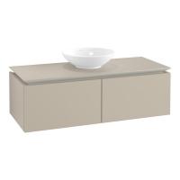 Тумба под раковину Villeroy & Boch Legato 1200х500 мм B60900VK мягкий серый